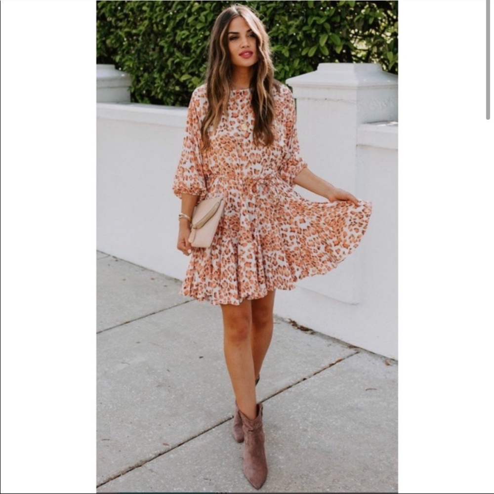 Aakaa Leopard Dress